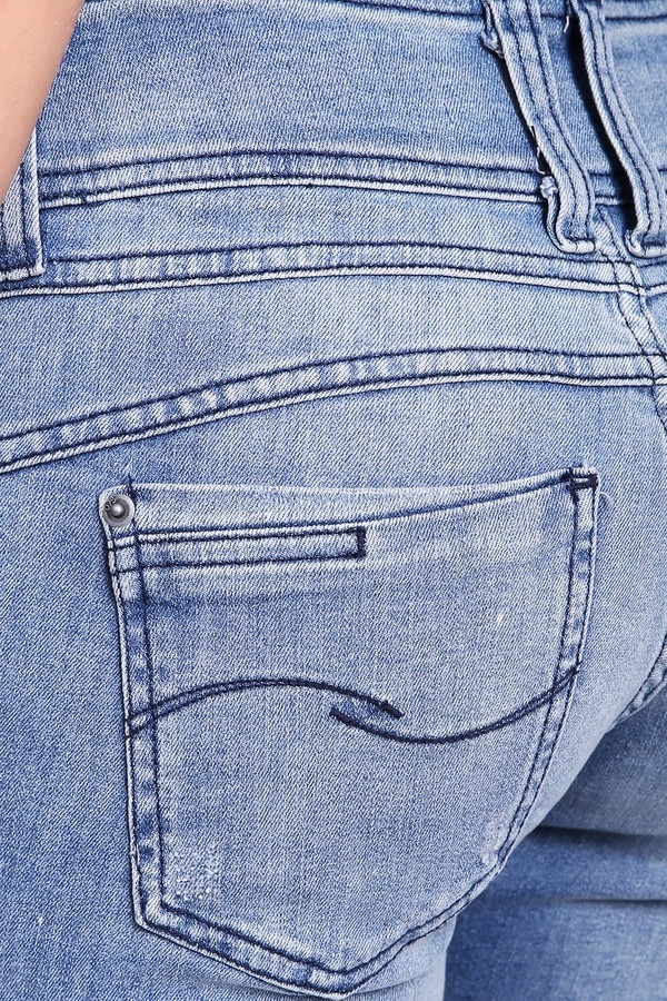 Классические джинсы QS, размер 44, цвет разноцветный - фото 5