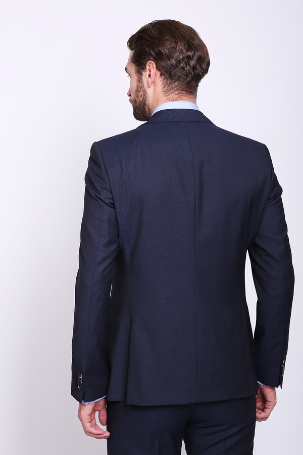 Пиджак Benvenuto, размер 48L, цвет синий - фото 5