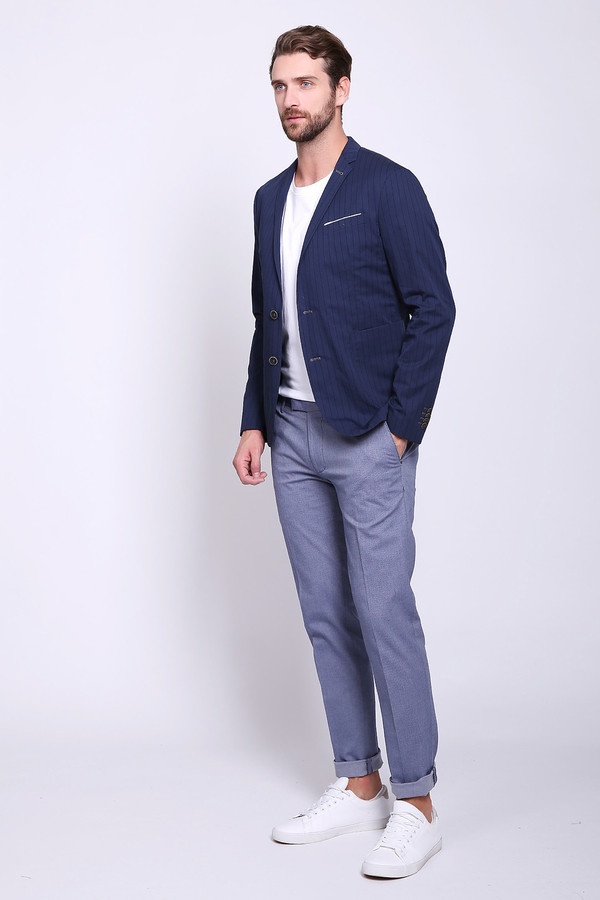 Пиджак Cinque, размер 50, цвет синий - фото 2