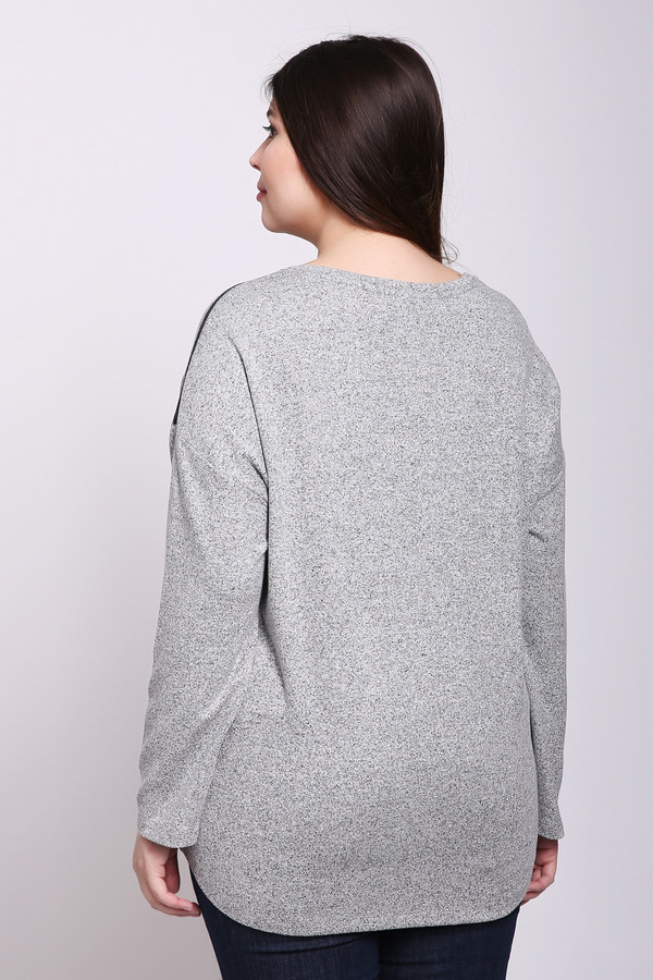 Пуловер Via Appia, размер 54, цвет серый - фото 4