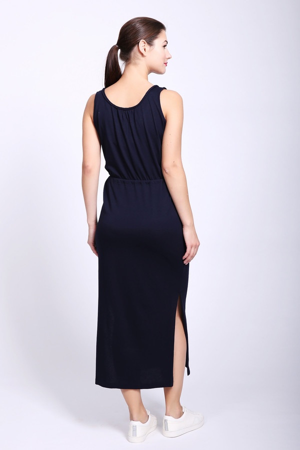 Длинное платье Just Valeri, размер 42, цвет синий - фото 3
