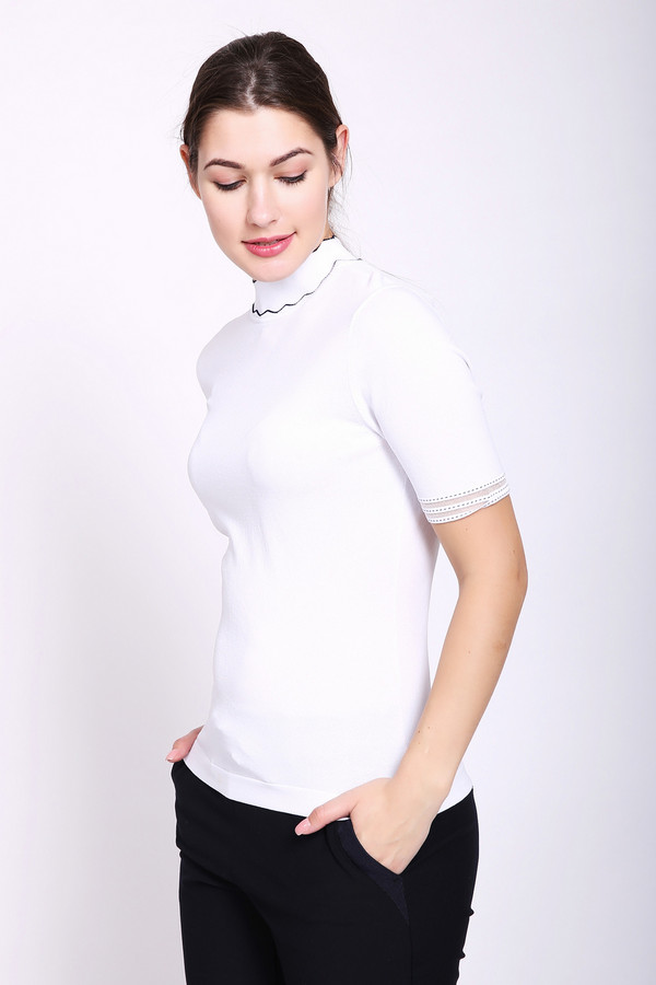 Пуловер Just Valeri, размер 52, цвет белый - фото 1