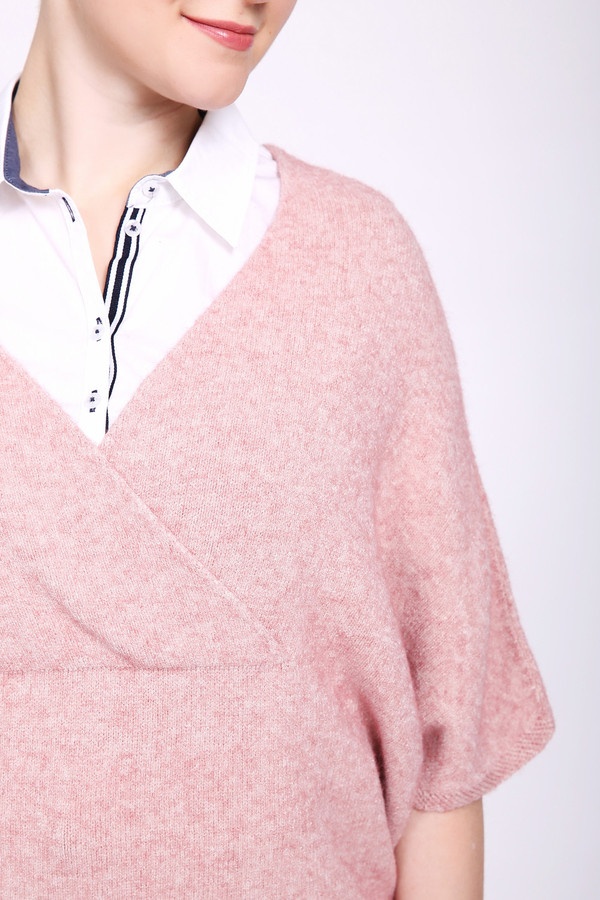 Пуловер Pezzo, размер 50, цвет розовый - фото 5