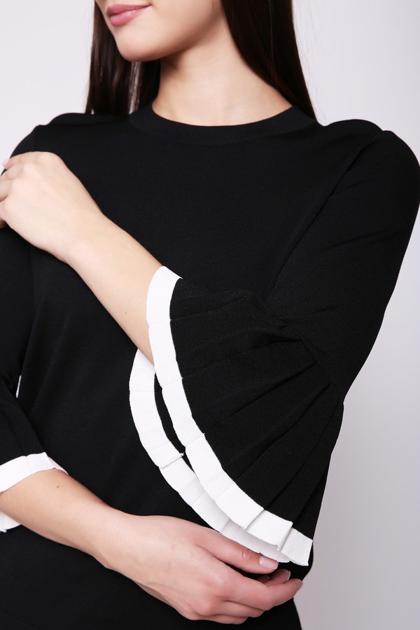 Пуловер Pezzo, размер 48, цвет чёрный - фото 4