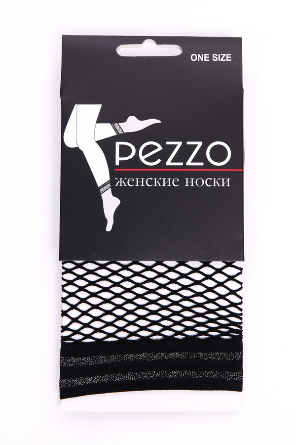 Носки Pezzo, размер один размер, цвет чёрный
