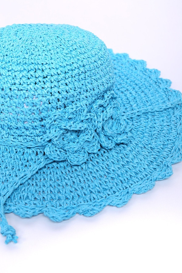 Шляпа Pezzo, размер один размер, цвет голубой - фото 2
