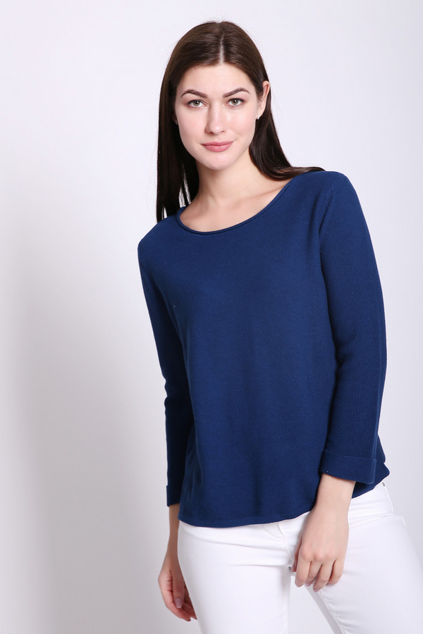 Пуловер Pezzo, размер 44, цвет синий - фото 1