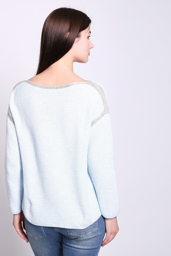 Пуловер Pezzo, размер 52, цвет голубой - фото 3