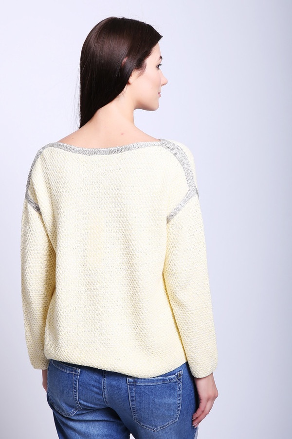 Пуловер Pezzo, размер 54, цвет жёлтый - фото 3