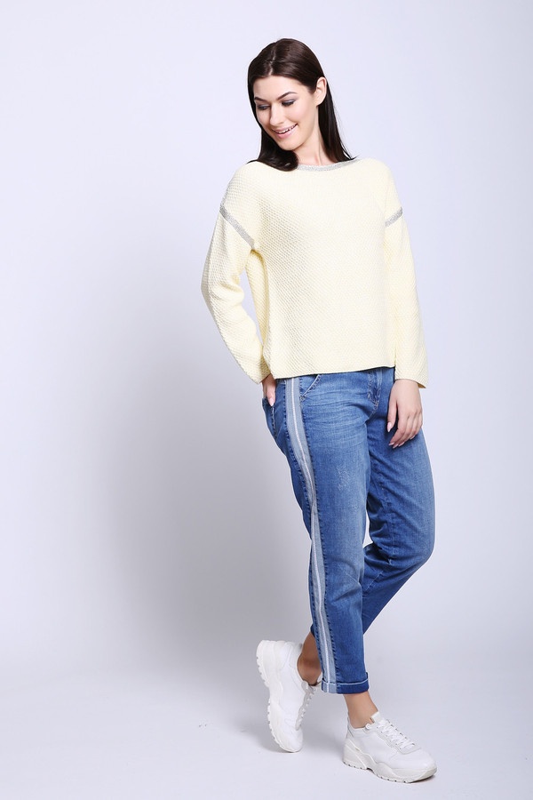 Пуловер Pezzo, размер 54, цвет жёлтый - фото 2