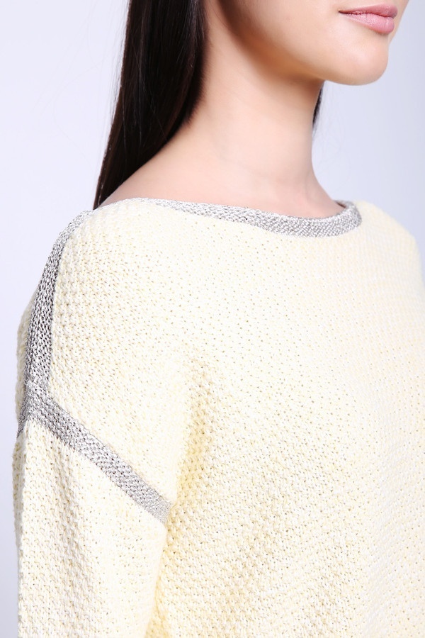 Пуловер Pezzo, размер 54, цвет жёлтый - фото 4