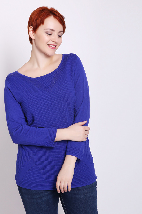 Пуловер Pezzo, размер 44, цвет синий - фото 1