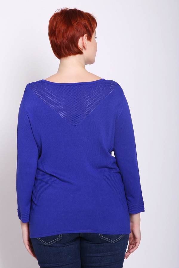 Пуловер Pezzo, размер 44, цвет синий - фото 3