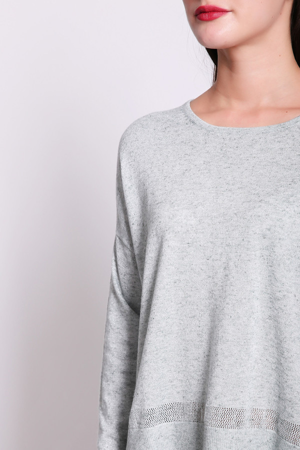 Пуловер Pezzo, размер 52, цвет серый - фото 4