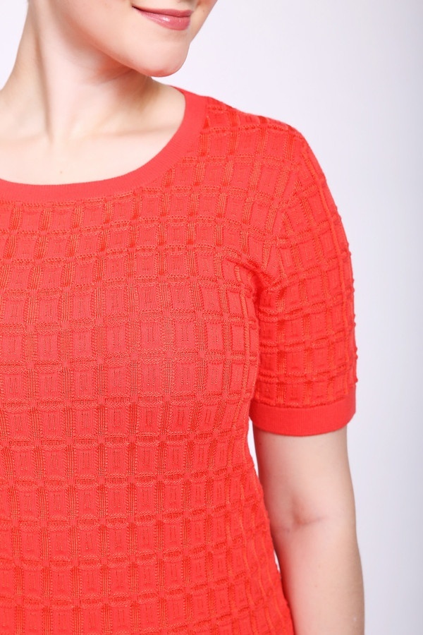 Пуловер Pezzo, размер 46, цвет красный - фото 4