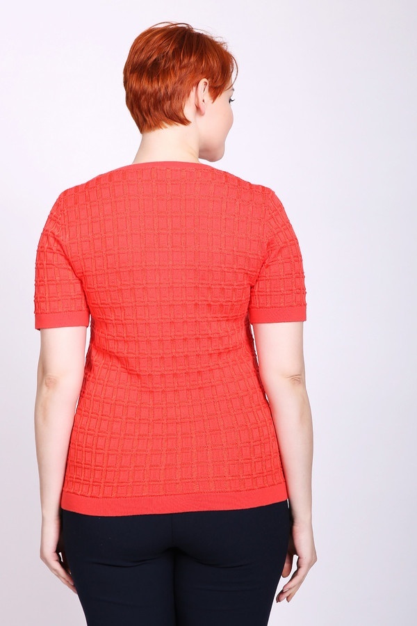 Пуловер Pezzo, размер 46, цвет красный - фото 3