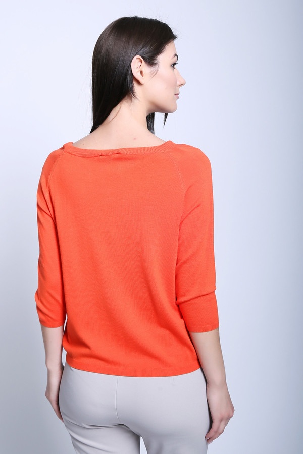 Пуловер Pezzo, размер 44, цвет оранжевый - фото 3