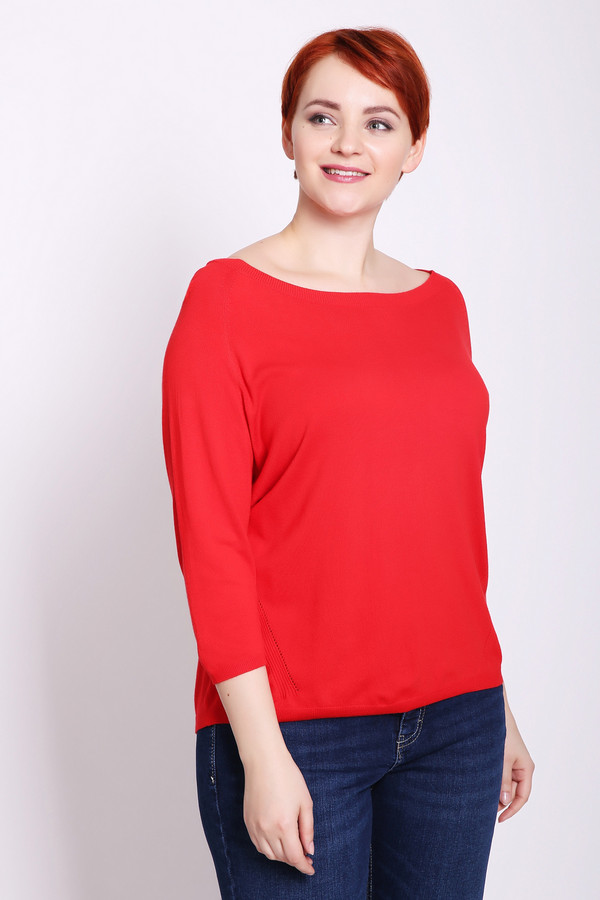 Пуловер Pezzo, размер 44, цвет красный - фото 1