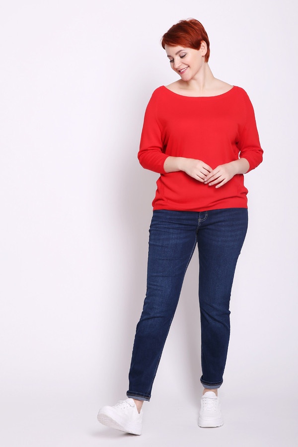 Пуловер Pezzo, размер 44, цвет красный - фото 2