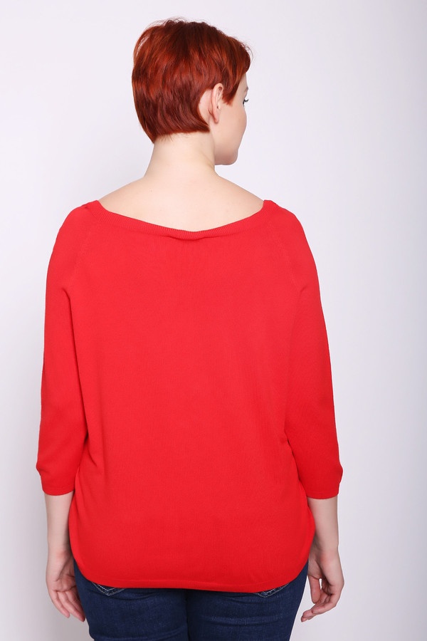 Пуловер Pezzo, размер 44, цвет красный - фото 3