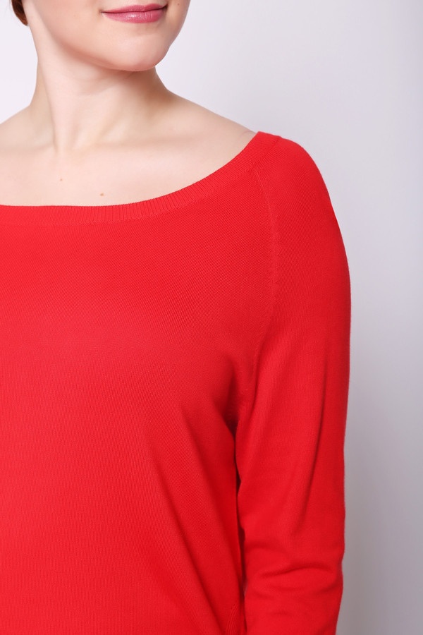 Пуловер Pezzo, размер 44, цвет красный - фото 4