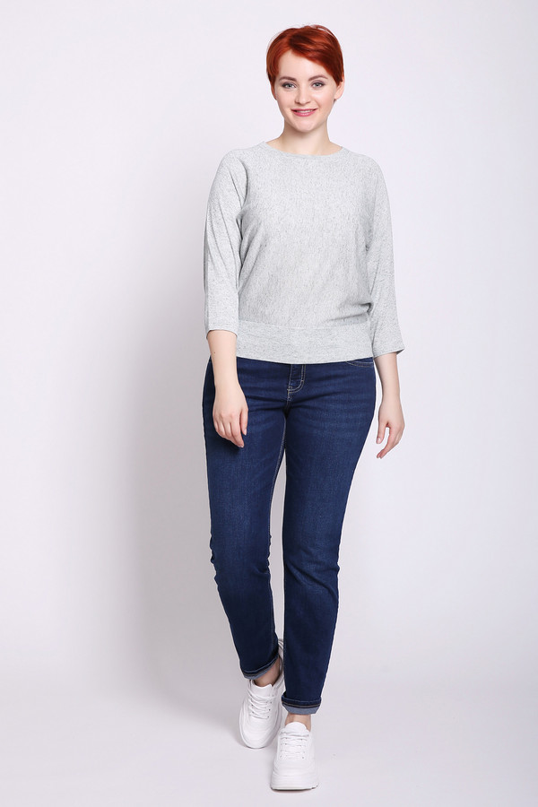 Пуловер Pezzo, размер 42, цвет серый - фото 1