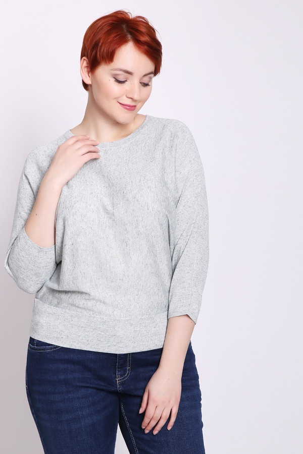 Пуловер Pezzo, размер 42, цвет серый - фото 3