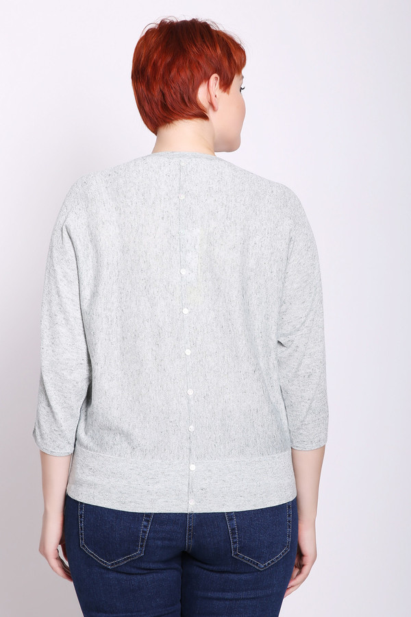 Пуловер Pezzo, размер 42, цвет серый - фото 4