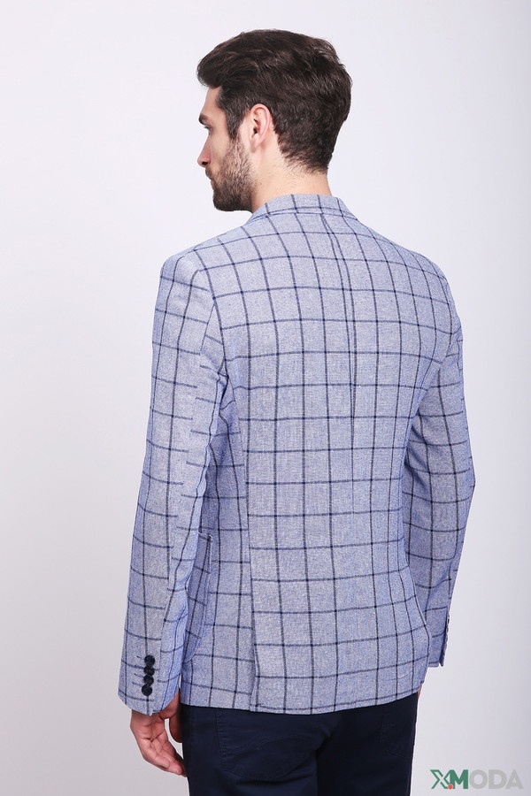 Пиджак Pezzo, размер 48, цвет синий - фото 4
