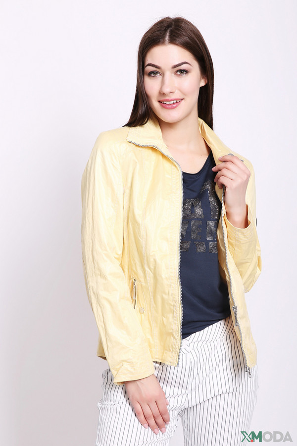 Куртка Lebek, размер 44, цвет жёлтый - фото 1