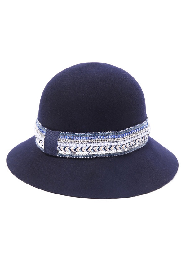 Шляпа Seeberger, размер один размер, цвет синий - фото 2