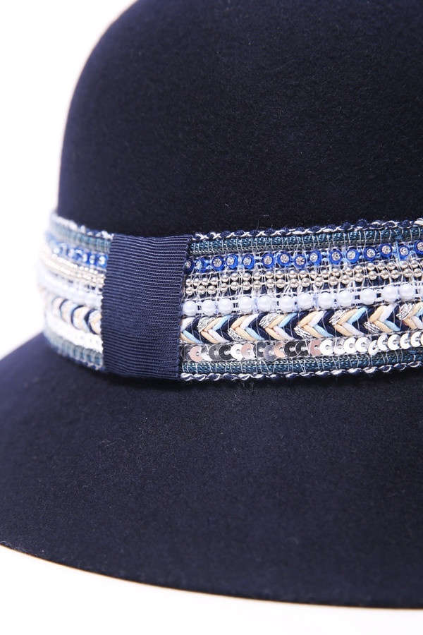 Шляпа Seeberger, размер один размер, цвет синий - фото 3
