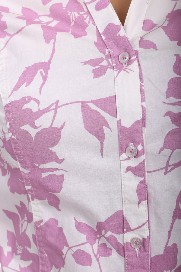 Рубашка с длинным рукавом Lerros, размер 42, цвет розовый - фото 4