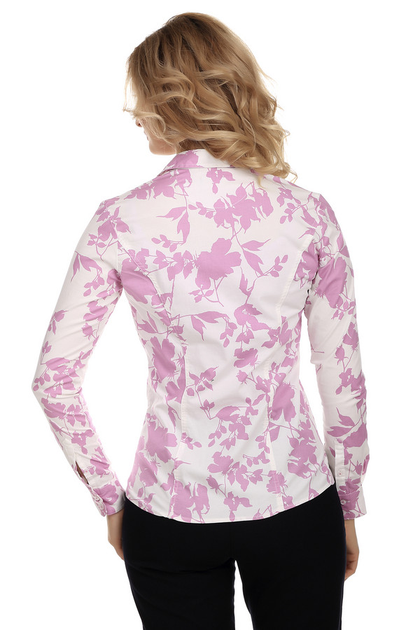 Рубашка с длинным рукавом Lerros, размер 42, цвет розовый - фото 2