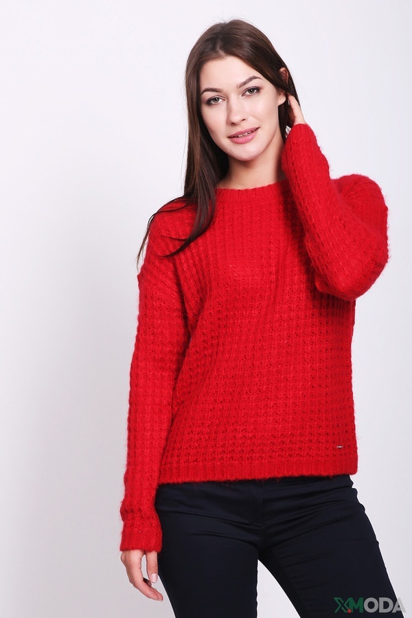 Пуловер s.Oliver, размер 44, цвет красный - фото 2