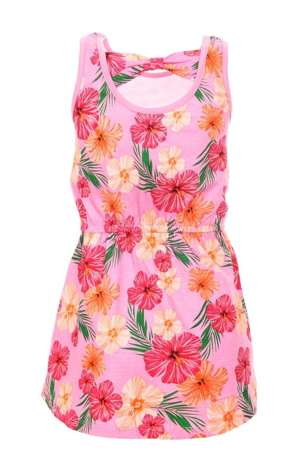 Платье Sun City, размер 32;128, цвет розовый - фото 2