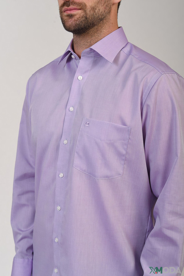 Рубашка с длинным рукавом Olymp, размер ворот 45, плечи 58 - фото 4