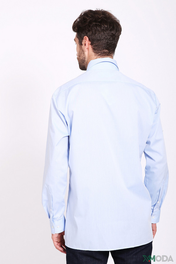 Рубашка с длинным рукавом Olymp, размер вотор 44, плечи 56, цвет голубой - фото 3