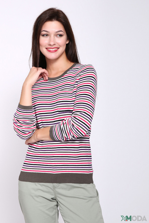 Пуловер Pezzo, размер 44, цвет разноцветный - фото 1