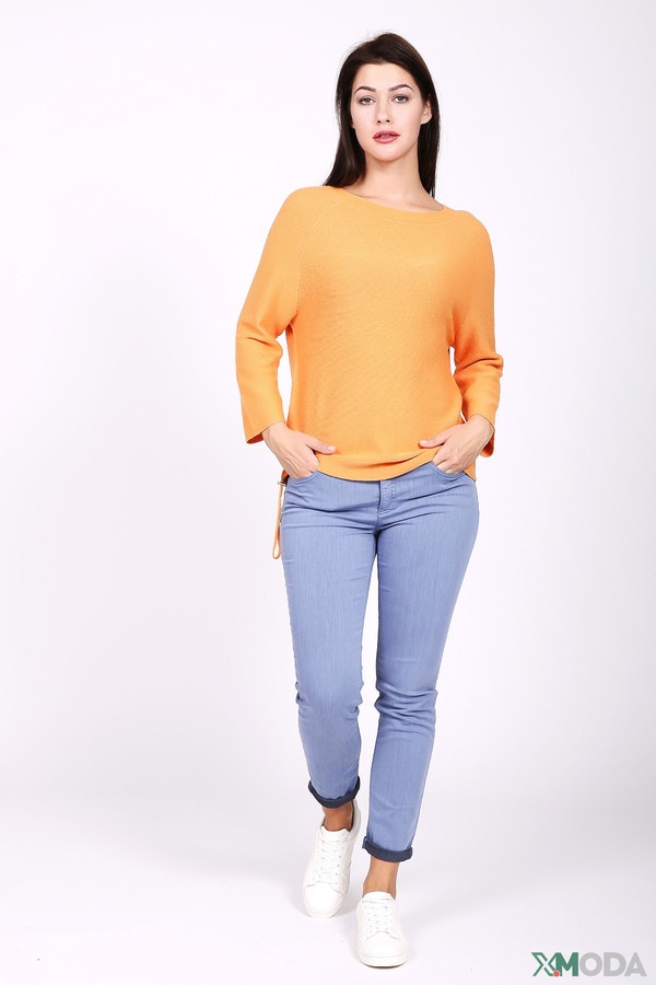 Пуловер Pezzo, размер 46, цвет оранжевый - фото 2