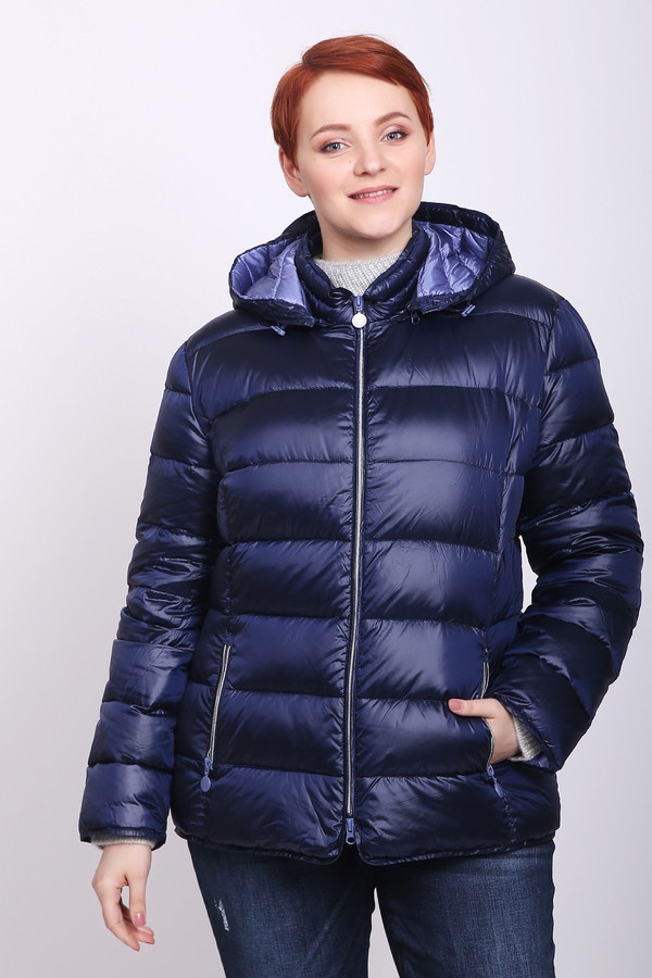 Куртка Just Valeri, размер 42, цвет синий - фото 3