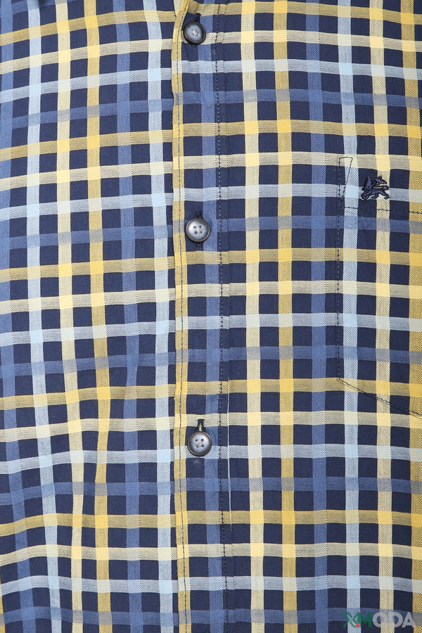 Мужские рубашки с коротким рукавом Lerros, размер 41-42, цвет разноцветный - фото 5