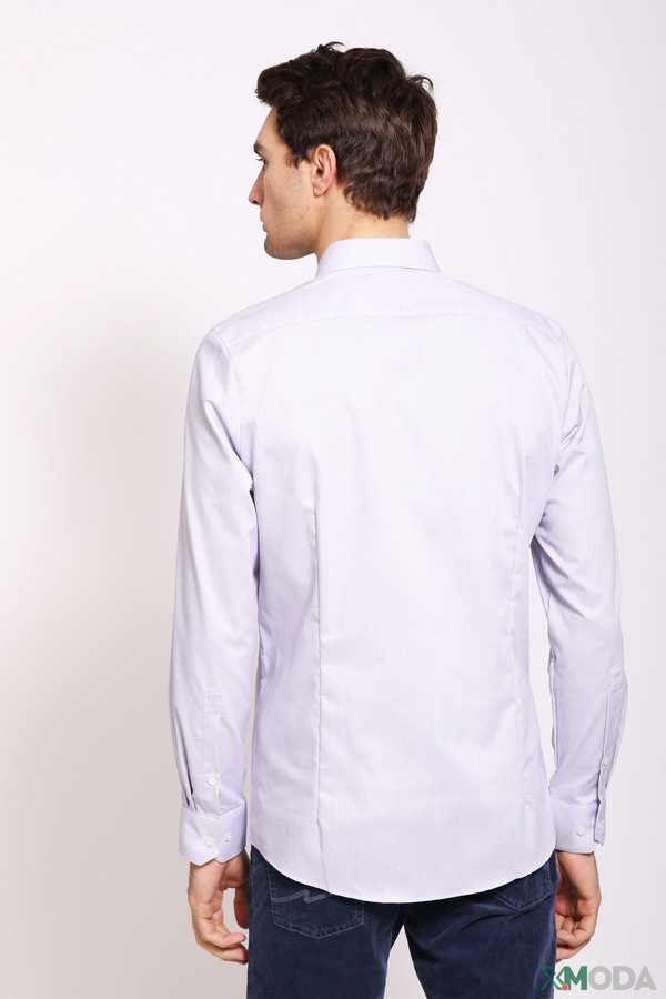 Рубашка с длинным рукавом Marvelis, размер 42, цвет сиреневый - фото 2