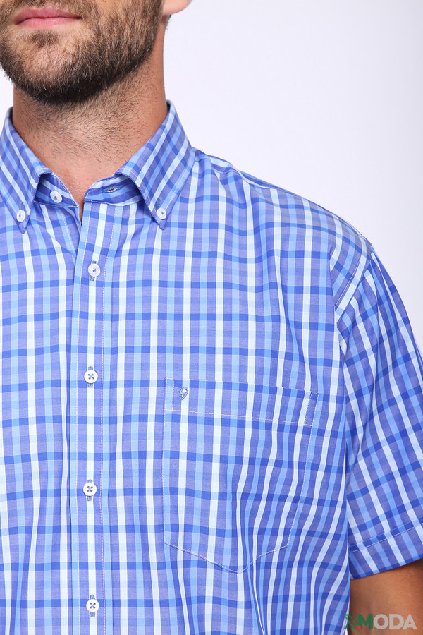 Мужские рубашки с коротким рукавом Ben Green, размер 40, цвет разноцветный - фото 4