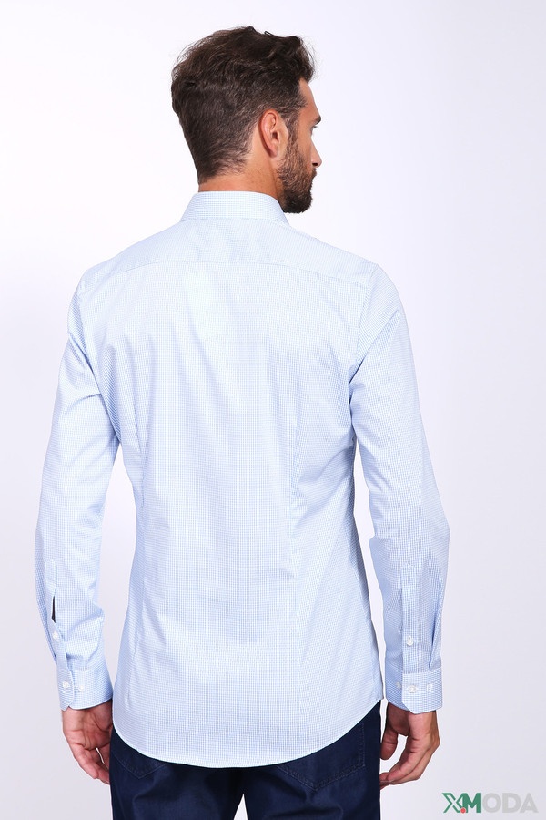 Рубашка с длинным рукавом Olymp, размер 41, цвет голубой - фото 3