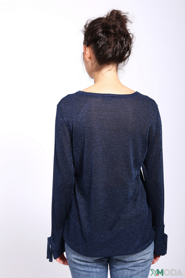 Пуловер Lebek, размер 54, цвет синий - фото 3