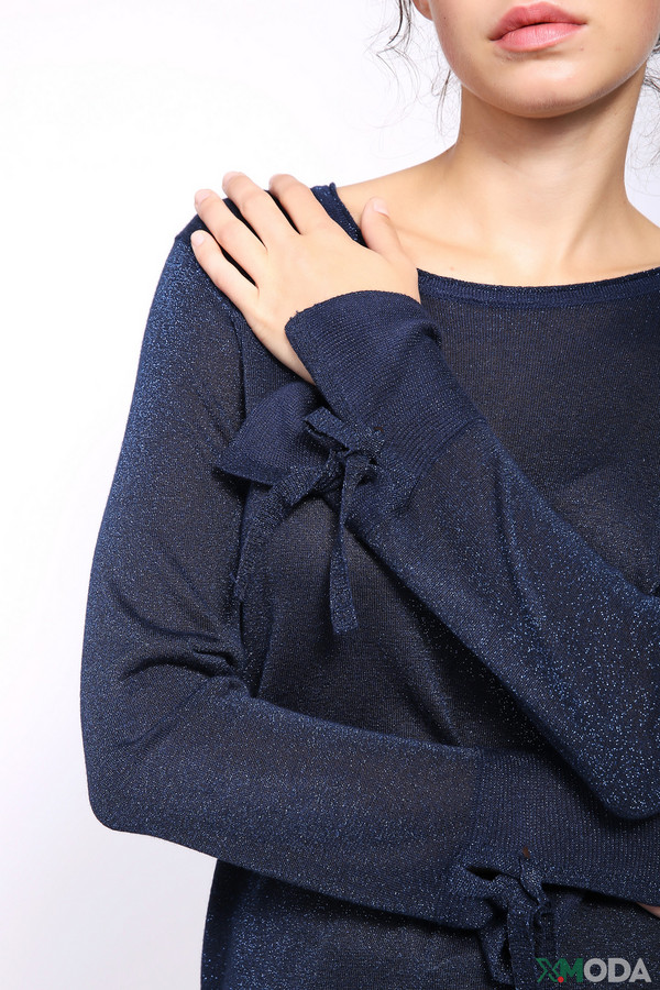 Пуловер Lebek, размер 54, цвет синий - фото 4