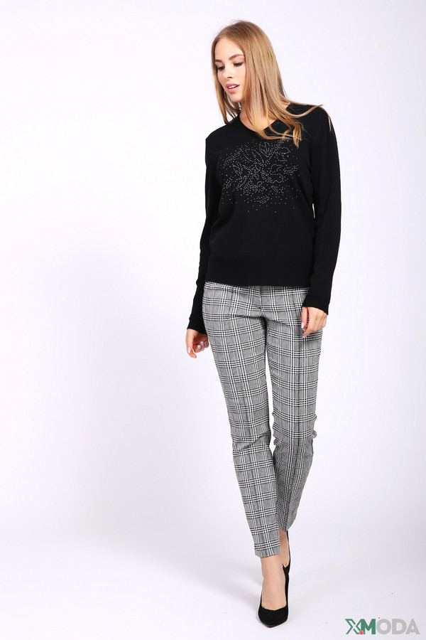 Пуловер Lebek, размер 56, цвет чёрный - фото 2