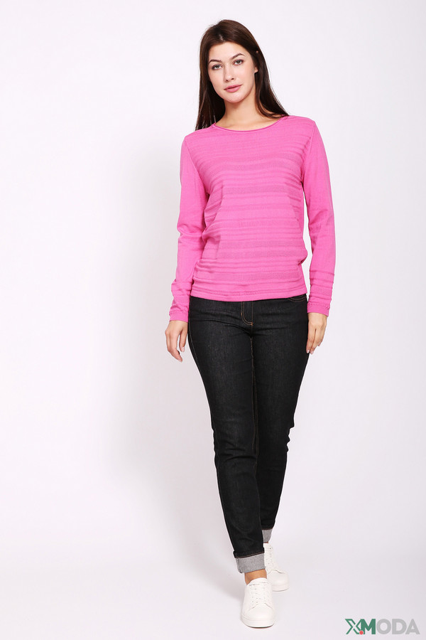 Пуловер Lebek, размер 54, цвет розовый - фото 2