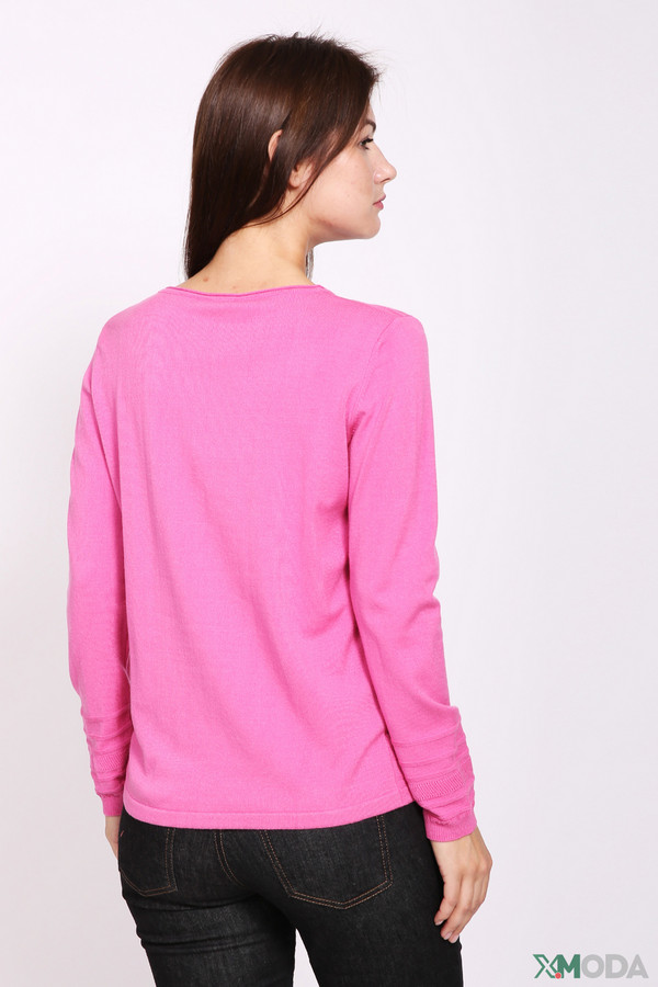 Пуловер Lebek, размер 54, цвет розовый - фото 3